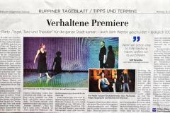 Verhaltene-Premiere